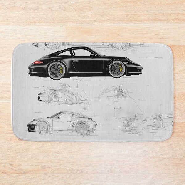 Artikelvorschau, Porsche 911 drawing entworfen und verkauft von imaigine.