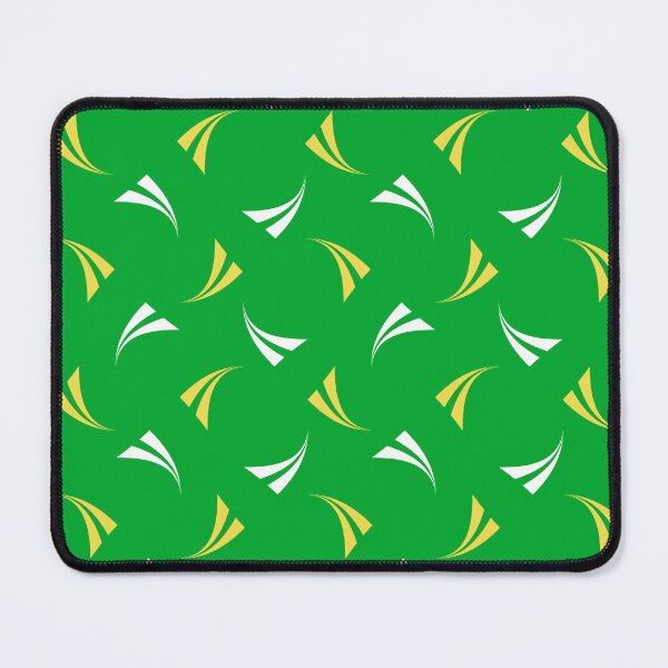 Item preview, Flying arc elements on a rich green background designed and sold by Vektoria.