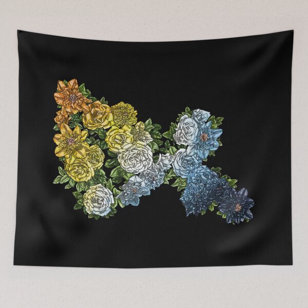 Item preview, Clematis and Roses Aroace 2023 designed and sold by Art by Veya.