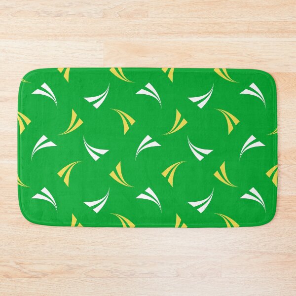 Item preview, Flying arc elements on a rich green background designed and sold by Vektoria.