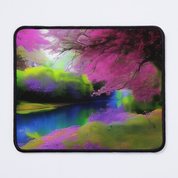 Item preview, Blooming pink trees in the forest designed and sold by brandway.