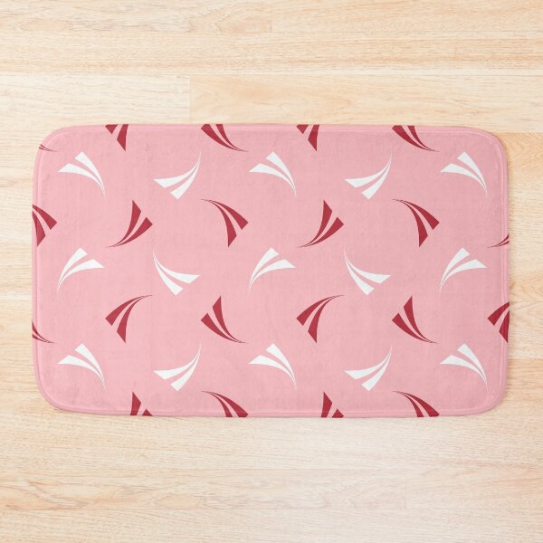 Item preview, Flying arc elements on powder pink designed and sold by Vektoria.