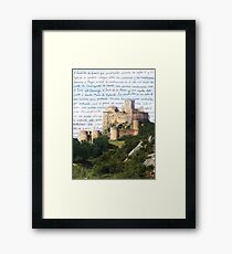 El Castillo De Loarre Framed Print