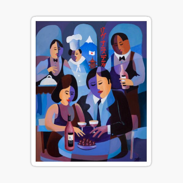 THE LAST DINERS, JAPAN Sticker