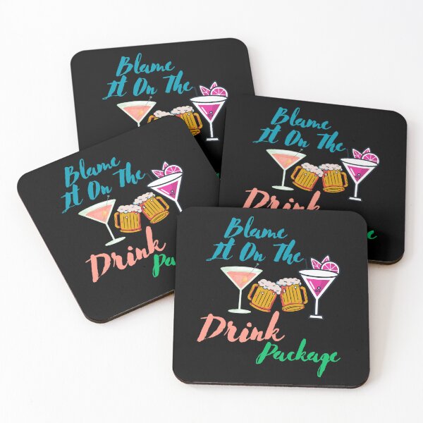 Item preview, Funny Cruise Gifts Blame It On The Drink Package Family Cruise designed and sold by AmeliaShirts.
