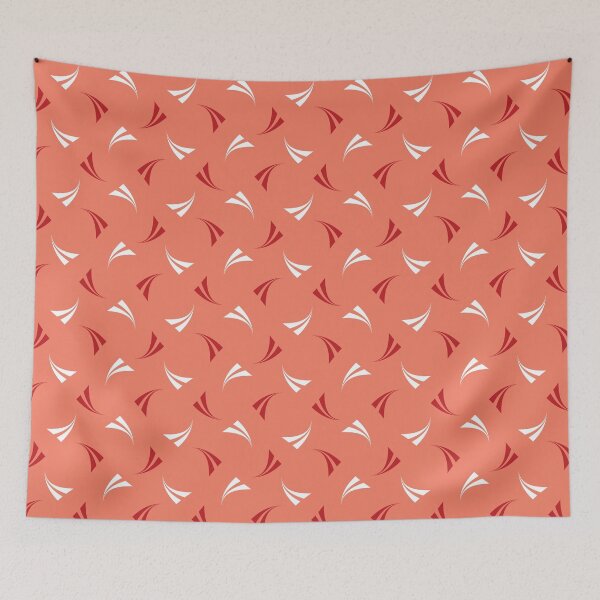 Item preview, Flying arch elements on apricot designed and sold by Vektoria.