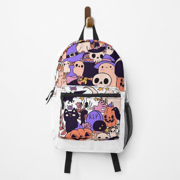 Item preview, Cute full page halloween doodle art designed and sold by Yarafantasyart.