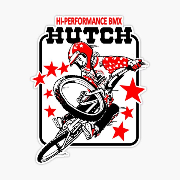 HUTCH BMX バナー HI-PERFORMANCE 美品 Hutch vintage BMX logo