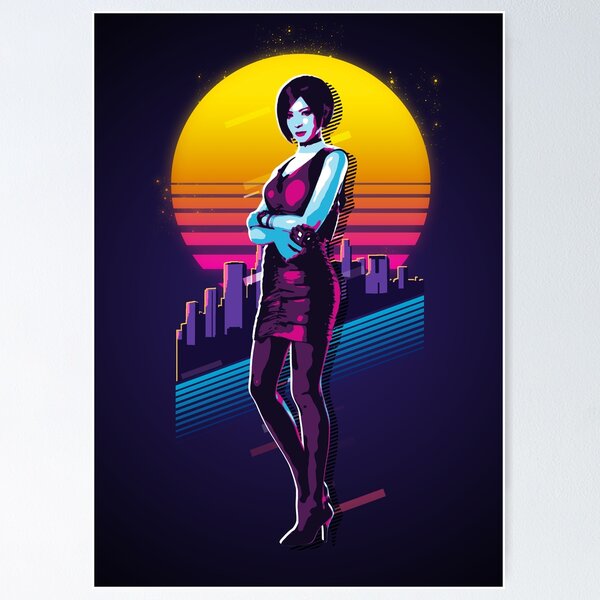 Artikel-Vorschau von Resident Evil 4 – Ada Wong *80er Retro*, designt und verkauft von MyRetroArt.