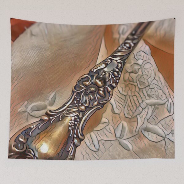 Item preview, Antique Silverware and Linen designed and sold by jmacnairart.