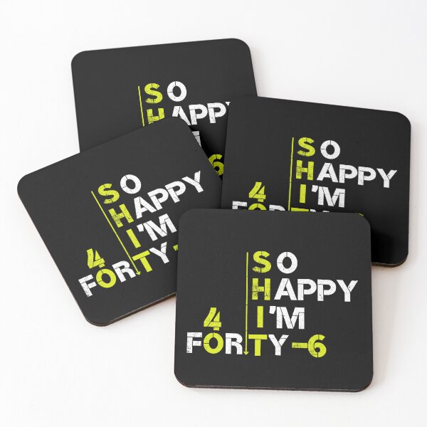 Item preview, So Happy I'm 46 forty five shirt, Funny 46th Birthday Shirt Gift idea -funny shirt-for her and hem designed and sold by yakoushirtshope.