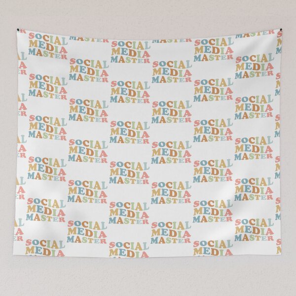 Item preview, Social media MASTER in cute boho girl colours designed and sold by jazzydevil.