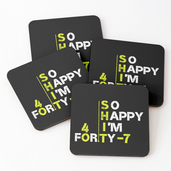 Item preview, So Happy I'm 47 forty five shirt, Funny 47th Birthday Shirt Gift idea -funny shirt-for her and hem designed and sold by yakoushirtshope.