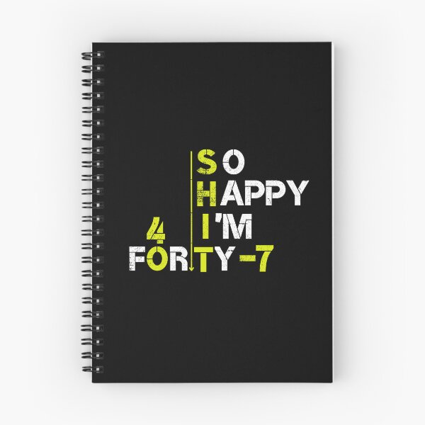 Item preview, So Happy I'm 47 forty five shirt, Funny 47th Birthday Shirt Gift idea -funny shirt-for her and hem designed and sold by yakoushirtshope.
