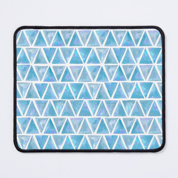 Item preview, Blue Watercolor Triangles designed and sold by GinColorist.