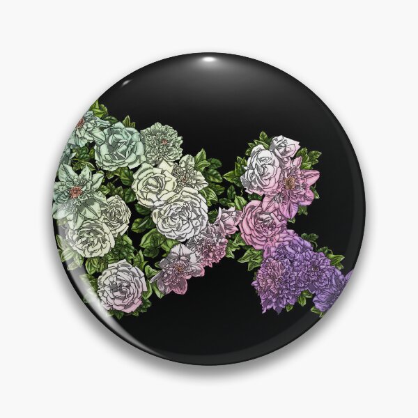 Item preview, Clematis And Roses Genderfae 2023 designed and sold by Art by Veya.
