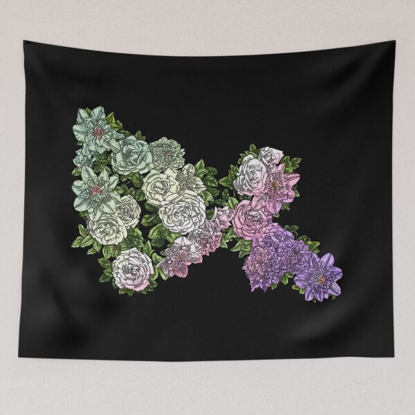 Item preview, Clematis And Roses Genderfae 2023 designed and sold by Art by Veya.