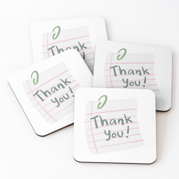 Item preview, cute thank you note  designed and sold by batoolnasratyar.