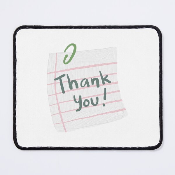 Item preview, cute thank you note  designed and sold by batoolnasratyar.