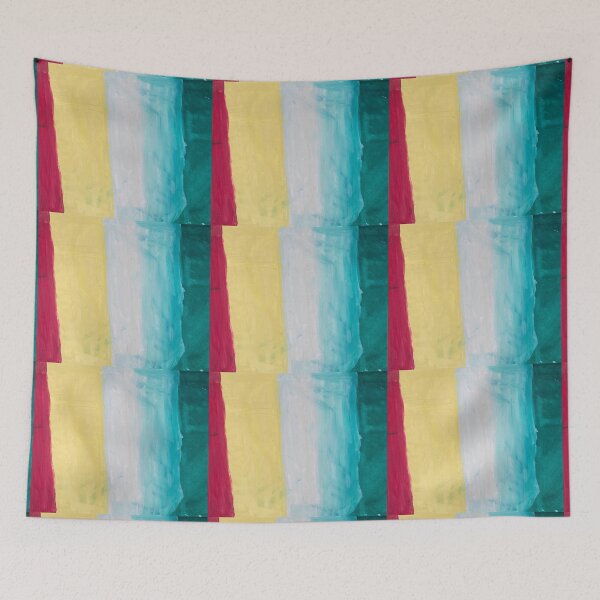 Item preview, Five Different Style Square like Shapes Three like Colourful Shapes And two like Shapes With Light Colours designed and sold by PodmenikArt.