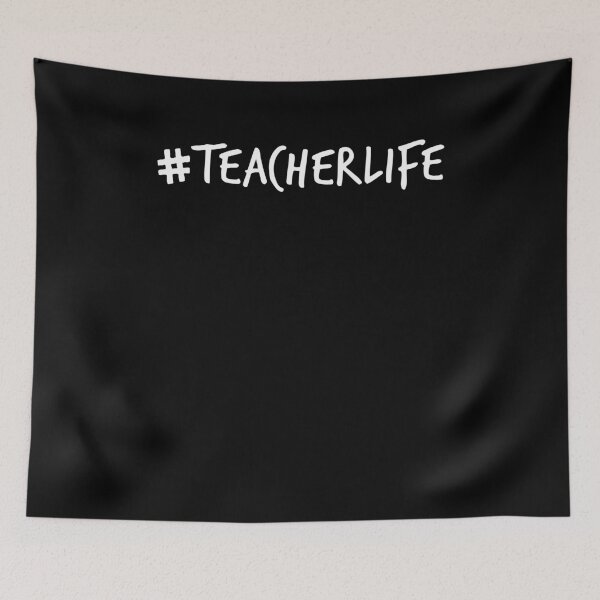 Item preview, Hashtag Teacher Life (#teacherlife) designed and sold by 14thFloor.