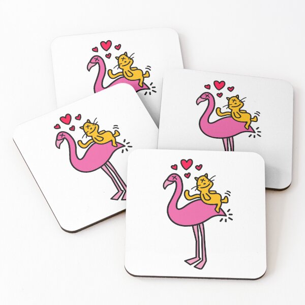 Item preview, Love Flamingo designed and sold by bitpopart.
