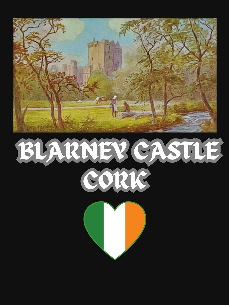 Thumbnail 7 of 7, Classic T-Shirt, Blarney Castle Cork Blarney Stone Gift of the Gab Famous designed and sold by OliDesigns.
