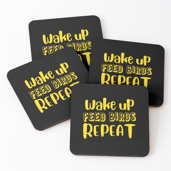 Item preview, Wake up, FEED BIRDS, Repeat designed and sold by jazzydevil.