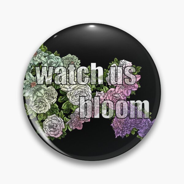 Item preview, Watch Us Bloom Clematis And Roses Genderfae 2023 designed and sold by Art by Veya.