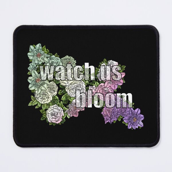Item preview, Watch Us Bloom Clematis And Roses Genderfae 2023 designed and sold by Art by Veya.