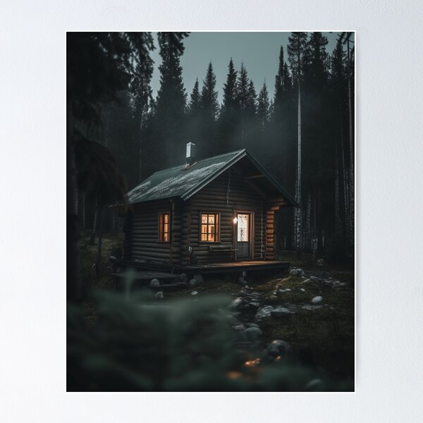 Item preview, Cabin in the woods designed and sold by TommyAnderson.