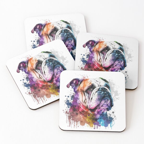 Item preview, Bulldog Colour Splash 2 designed and sold by HookedOnDogz.