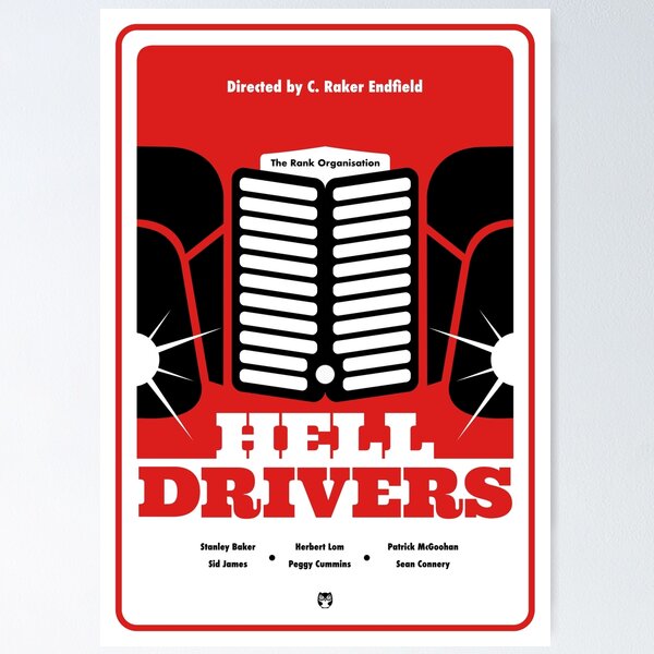 Item preview, Hell Drivers Movie - Minimalist Style designed and sold by Patrick Watson.