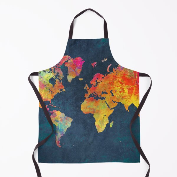 Item preview, World Map designed and sold by JBJart.