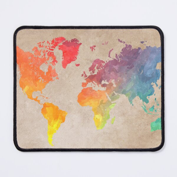 Item preview, World Map maps designed and sold by JBJart.