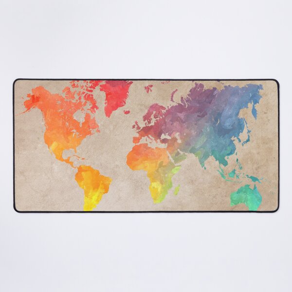 Item preview, World Map maps designed and sold by JBJart.