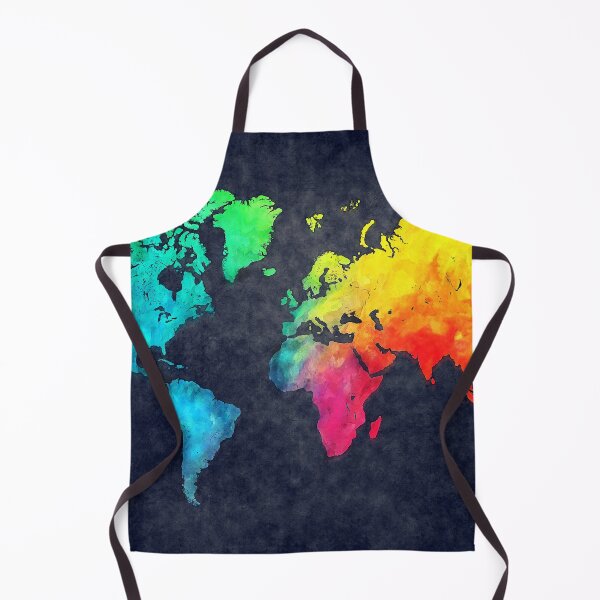 Item preview, world map watercolor 6 #map #worldmap designed and sold by JBJart.