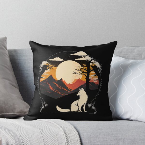 Item preview, White Fox Under The Tree designed and sold by bajon0032.