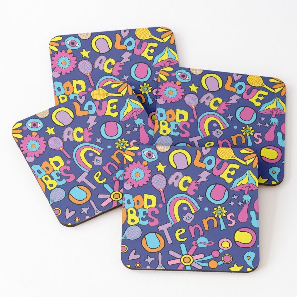 Item preview, Sweet 90's groovy tennis - blue designed and sold by EvieWoj.