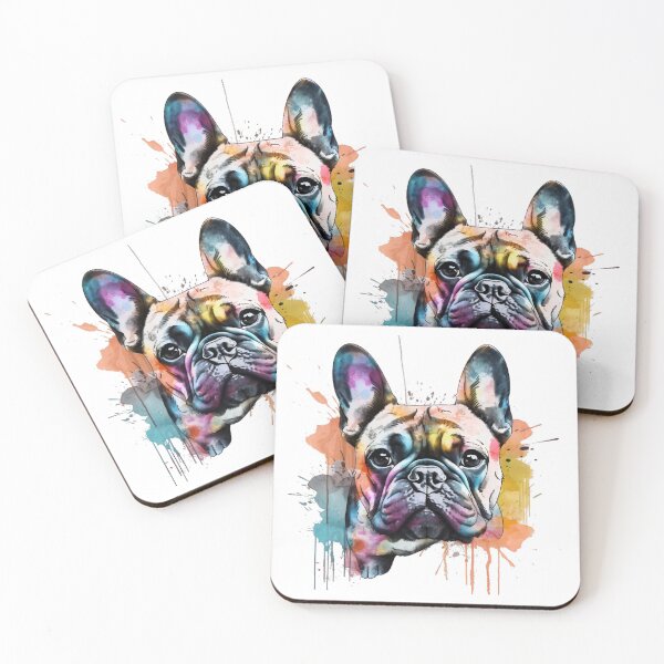 Item preview, French Bulldog Colour Splash 2 designed and sold by HookedOnDogz.