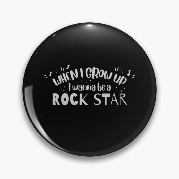 Item preview, When I grow up I wanna be a rock star designed and sold by jazzydevil.