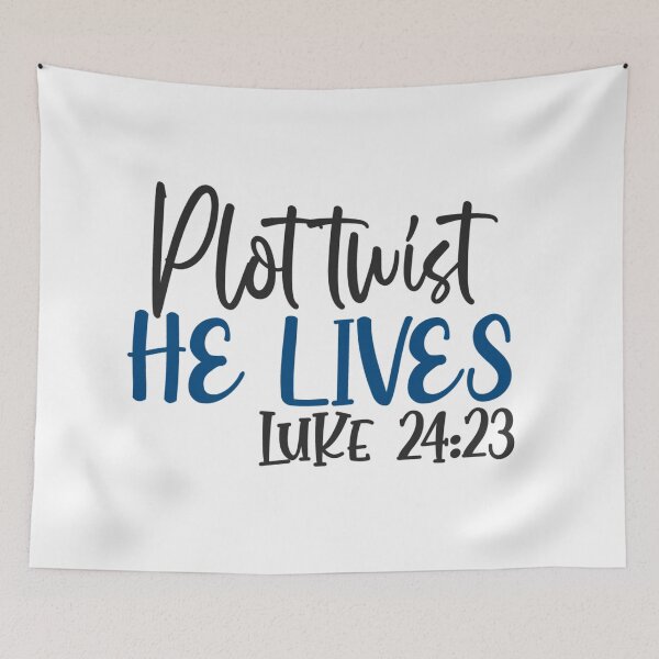 Item preview, Plot twist he lives luke 24 23 designed and sold by Gile-Shop.