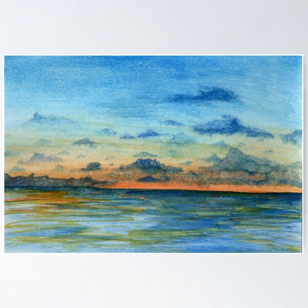 Item preview, Calm Waters designed and sold by ChopKickPanda.