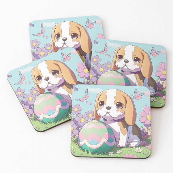 Item preview, beagle easter egg designed and sold by Beaglekawaii.