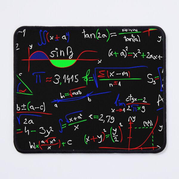 Item preview, Handwritten Math Formulas | Algebra Formulas Collage designed and sold by EngineersArt.