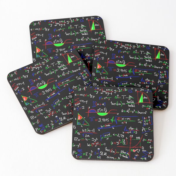 Item preview, Handwritten Math Formulas | Algebra Formulas Collage designed and sold by EngineersArt.
