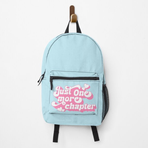 Item preview, Just One More Chapter - Cute Bookworm Quote Pastel Pink Retro Typography designed and sold by Cawaiico.