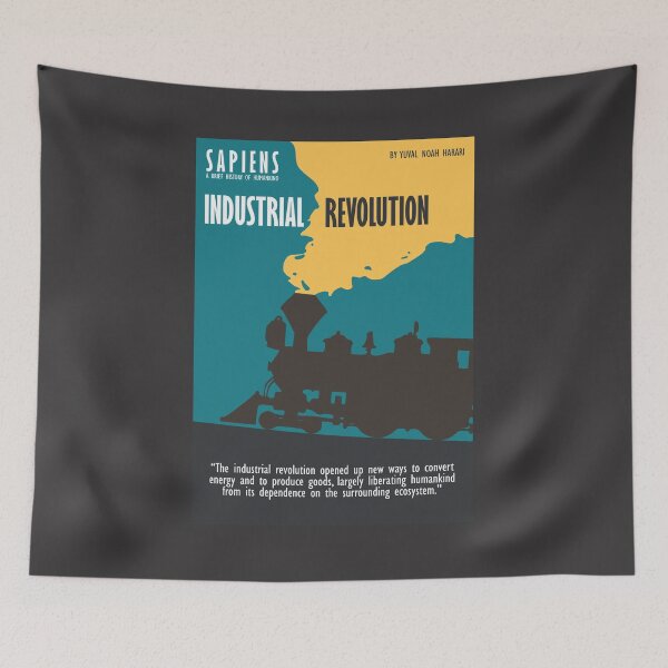 Item preview, Industrial Revolution Visual Sapiens (Yuval Noah Harari) designed and sold by TKsuited.