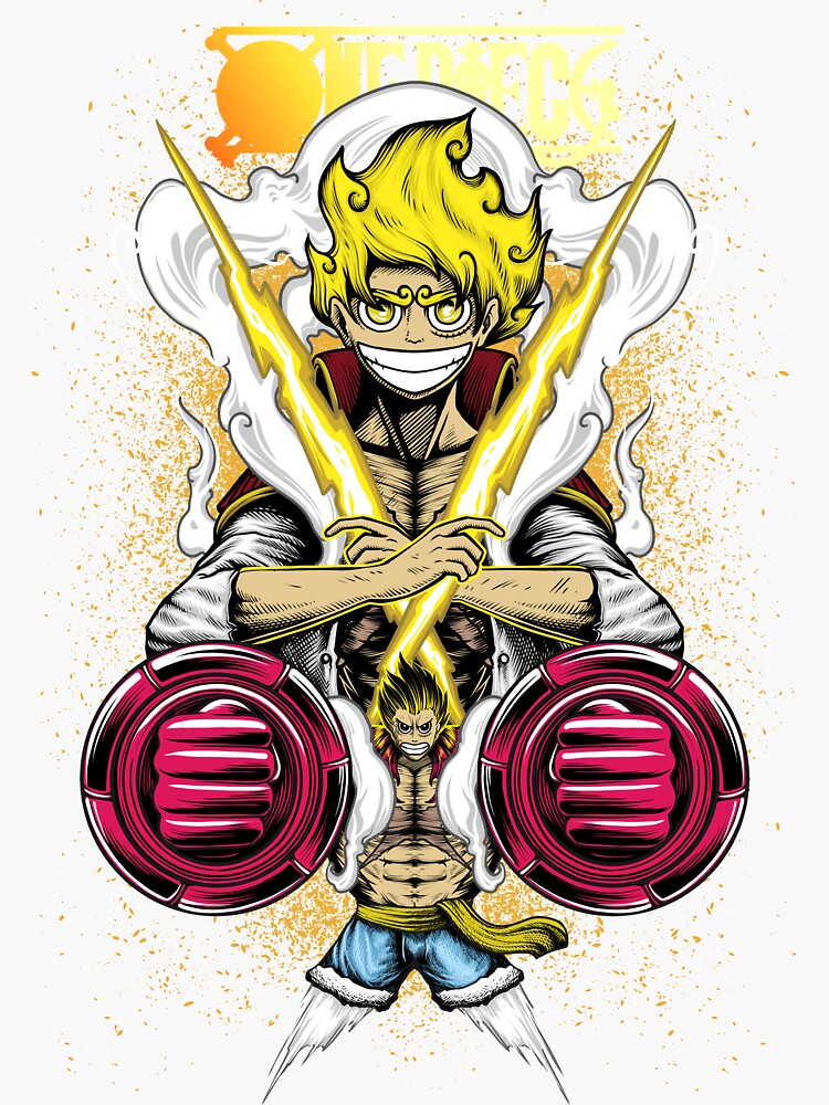 Luffy Gear 5 (inspired from Lucci (bounty rush design) #gear5