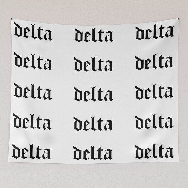 Item preview, delta gothic designed and sold by millenialthink.